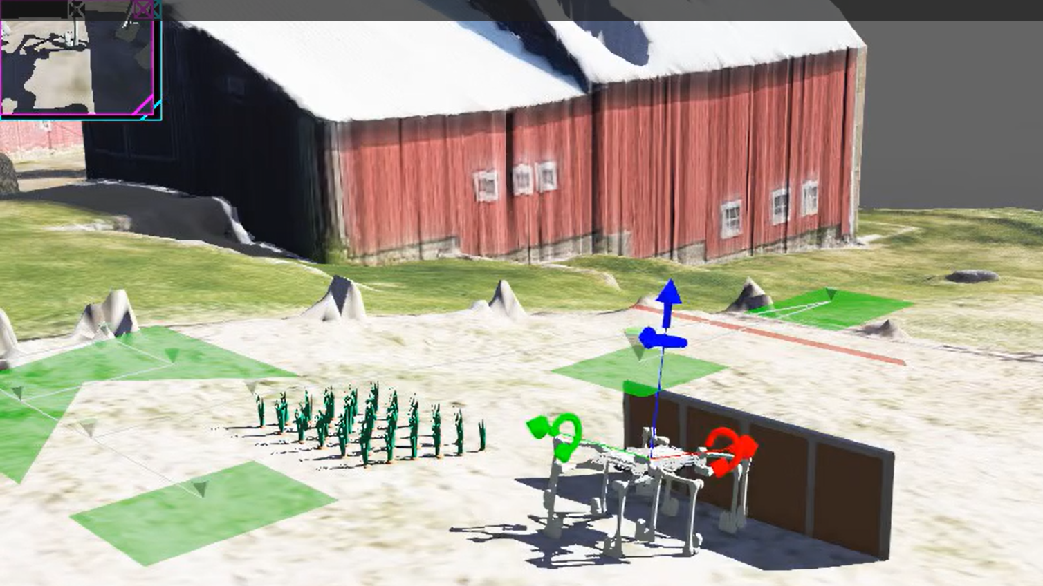 Autonom lantbruksrobot